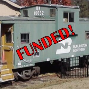 Cosmetic Restoration of the Burlington Northern Caboose #10032